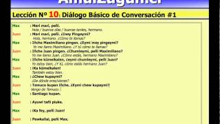 Curso de Mapudungun 10 Diálogo de Conversación Básico [upl. by Gent]