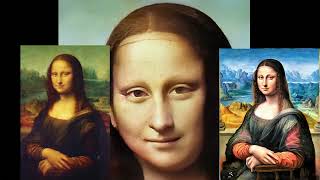 Mona Lisa By Leonardo Da Vinci  AI With Famous Artwork [upl. by Moselle]