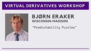 Bjørn Eraker  Predictability Puzzles [upl. by Helbonnas]