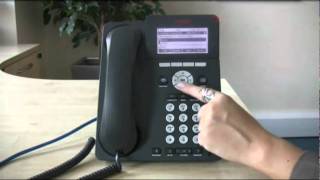 Add use amp change contacts  Avaya IP Office 96 series telephone [upl. by Aicekan]