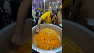 Amazing Skill Serving 10 Pulao Plates Just 30 Second Shorts Viral streetfoood [upl. by Alehcim]