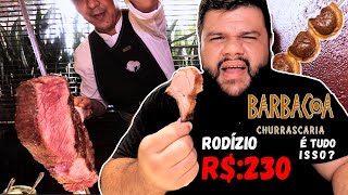 Primeira vez na Melhor Churrascaria Rodizio do Brasil  Barbacoa [upl. by Nazler]