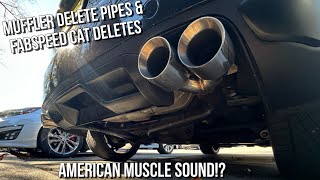 Porsche Cayenne V8 “Straight Pipe” Sound crazy before and after [upl. by Eixel]