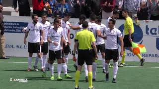 Ontinyent CF 1  0 HeÌrcules CF SAD 20172018 [upl. by Kronfeld]