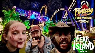 Fantasy Island Fireworks and Fear Island Vlog 2nd November 2024 [upl. by Calia]