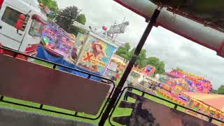 Bradley Tuckers Energy Dome Waltzer Onride Pov  Dowses Funfair Anston 24072024 [upl. by Werna]