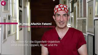 Sthetic EigenfettTransfer in 30 Sekunden erklärt Dr med Afschin Fatemi [upl. by Micro]