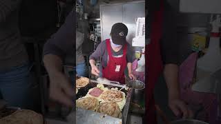 Flaky Scallion Pancake Taiwanese Street Food [upl. by Navetse]