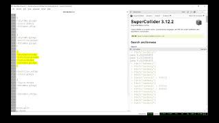 SuperCollider  43 [upl. by Yelah47]