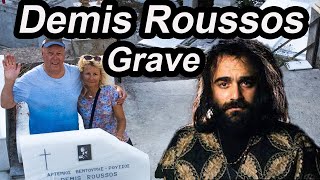 Demis Roussos Grave Demis lead singer for Aphrodites Child Also the grave of Dimitris Mitropanos [upl. by Elysee]