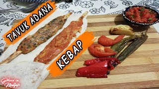 TAVUK ADANA KEBAP TARİFİ  Evde kolaylıkla yapın [upl. by Llig]