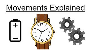 Watch Movements Explained Quartz v Mechanical [upl. by Kaliski]