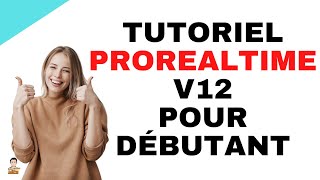 Tutoriel ProRealTime v12 en français pour débutant  tutoriel en français [upl. by Annaeerb]