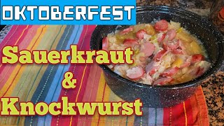 How to Make German Style Sauerkraut amp Knockwurst [upl. by Logan]