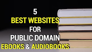 5 Best Websites For Free Public Domain Audiobooks amp Ebooks  2023 [upl. by Lupe545]