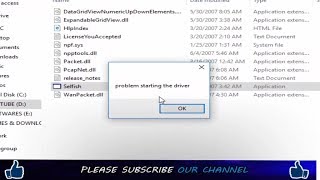 How To Fix Problem Installing The Driver in SELFISH NET [upl. by Rhyner]