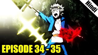 Black Clover Episode 34 and 35 in Hindi [upl. by Mort]