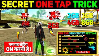 Free Fire Max Auto Headshot Trick 2024 Sensitivity  2gb 4gb 6gb Ram Headshot Sensitivity Setting [upl. by Joses]