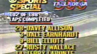 1987 Talladega 500 Part 7 [upl. by Adna858]