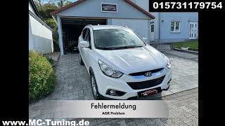 Hyundai ix35 AGR Ventil reinigen  deaktivieren [upl. by Rabin101]