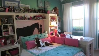 Horse themed room tour 2016 [upl. by Schlesinger]