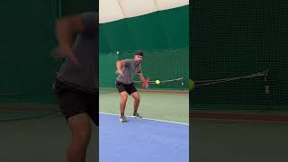 Тренируем присед ловкость и форхенд теннис спорт tennis [upl. by Alanson]