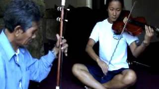 Tro Khmer and Viola Song Chau Daak [upl. by Gibun]