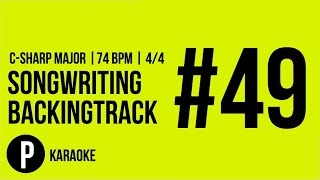 Songwriting Backingtrack Free Piano Music 49 [upl. by Hellene]