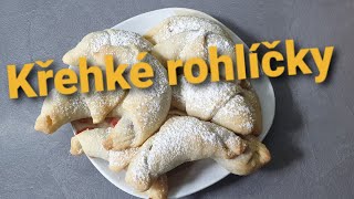 Křehké ořechovojablečné rohlíčky 👌 Každý bude chtít recept 😉 Jen tři ingredience [upl. by Noitsirhc]