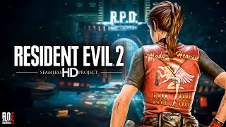 RESIDENT EVIL 2  CLAIRE A Scenario  FULL GAME  Seamless HD Project 20  26th ANNIVERSARY [upl. by Charla]