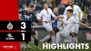 HIGHLIGHTS  JPL 2324  Club Brugge  OH Leuven [upl. by Narahs168]