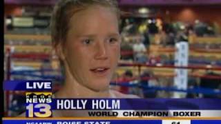 Holm wins decision over sudden standin [upl. by Gilliette398]