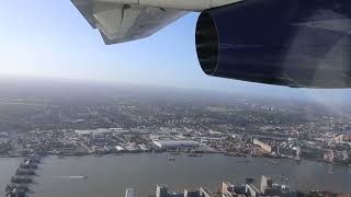 BA8210 London City LCY  Billund BLL 328JET takeoff runway 27 6 October 2022 [upl. by Eimarej]