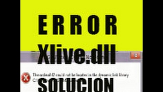 Error cuando falta Xlivedll en Windows 78110 I Solución 2024 [upl. by Kenward122]