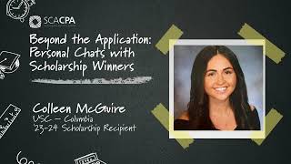 Beyond the Application Meet Colleen McGuire  A Journey into Accounting [upl. by Hawkins]