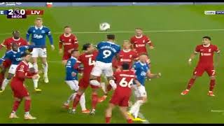 CalvertLewin goal vs Liverpool  Everton vs Liverpool 20 Highlights All Goals [upl. by Delaney]