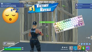 Fortnite Keyboard amp Mouse Asmr Reddragon K617 Fizz Piece Control 1v1 [upl. by Sirdi255]