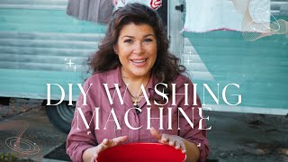 How to Make an EASY DIY OFFGRID WASHING MACHINE [upl. by Landing]