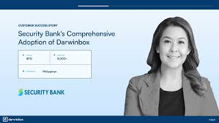 SBC  Security Banks Comprehensive Adoption of Darwinbox [upl. by Morena]