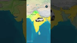 India vs Pakistan Car Prices Comparision shorts [upl. by Edan81]