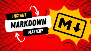 Instant Markdown Mastery  Get started with Markdown in less than 15 minutes [upl. by Wilie747]