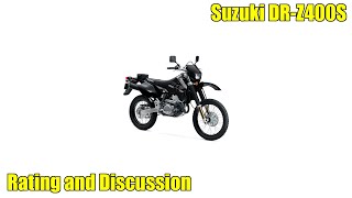 2024 Suzuki DRZ400S Rating amp Discussion  Returning Riders Potential Bike List [upl. by Nysa]