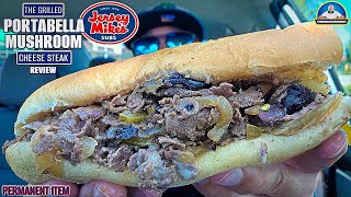 Jersey Mikes® Portabella Cheese Steak Review 🍄🧀🥩  Permanent Menu Item 66  theendorsement [upl. by Airdnala161]