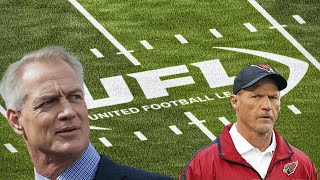 UFL Interview Memphis Showboats Head Coach Ken Whisenhunt and UFL EVP Daryl Johnston Talk Hire [upl. by Hserus]