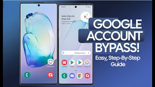 Samsung Galaxy Note 10 5G Google Account Bypass Easy StepByStep Guide [upl. by Htur]