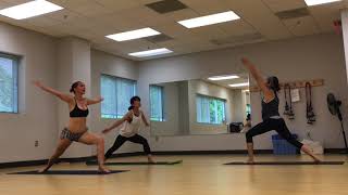 Ashtanga HalfLed Primary Series Short Form 45 min Victorious Warrior Yoga [upl. by Anadal168]