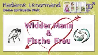 Widder Mann amp Fische Frau Liebe und Partnerschaft [upl. by Lasko]