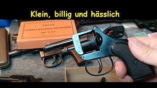 Valor 6mm Schreckschussrevolver für Platzpatronen Gaspatronen und Gasvorsatzhülsen mit PTB [upl. by Litman]