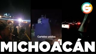 Cárteles Unidos realiza reclutamientos forzosos  Óscar Balderas Michoacán [upl. by Enaxor972]