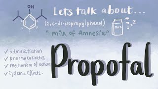 Demystifying Propofol How It Works and Why Its Used in Anesthesia IV induction agent [upl. by Naginnarb319]